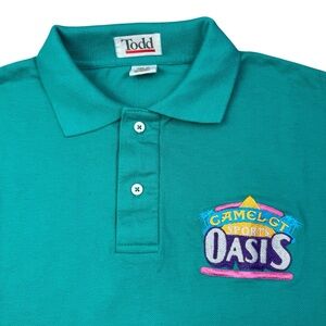 VTG 90s Camel Cigarettes GT Sports Oasis Car Racing NASCAR Men’s Polo Shirt XL